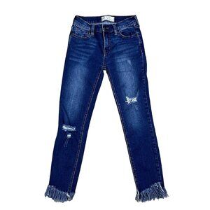 Free People Raw Hem Jeans Size 24 Short